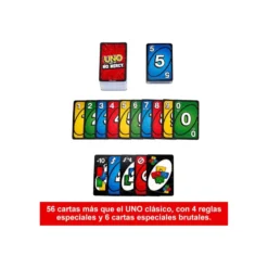 Mattel Games Juego de Cartas UNO Show'Em No Mercy