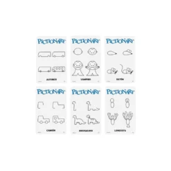 Mattel Games Pictionary Original en Castellano Juego de Mesa Familiar