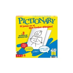 Mattel Games Pictionary Original en Castellano Juego de Mesa Familiar