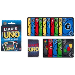 Mattel Games UNO del Mentiroso Juego de Mesa