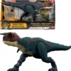 Mattel Jurassic World Survival Figura Dinosaurio Carnotaurus Rugido Salvaje de con Ataque Devorador y Sonidos