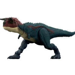 Mattel Jurassic World Survival Figura Dinosaurio Carnotaurus Rugido Salvaje de con Ataque Devorador y Sonidos