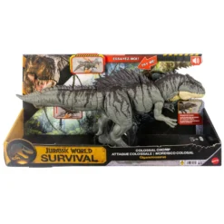 Mattel Jurassic World Survival Figura Giganotosaurus Mordisco Colosal