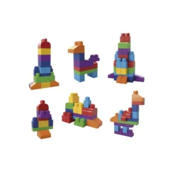 Mega Bloks Bolsa de Construcción 60 Piezas Bolsa Azul