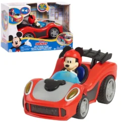 Mickey Coche de Carreras Piloto Veloz y Brillante