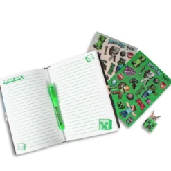 Minecraft Diario Secreto con Bolígrafo Mágico