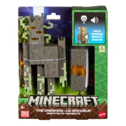 Minecraft Figura de Acción del Crepitante con Luces Interactivas, Sonidos y Accesorio