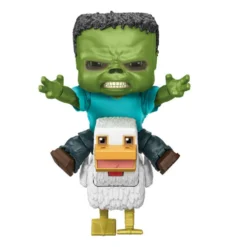 Minecraft Figura Jinete de Gallina con Zombie