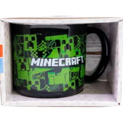 Minecraft Iconicmono Taza de Cerámica de Desayuno 400 ml en Caja Regalo