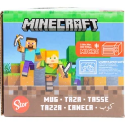 Minecraft Iconicmono Taza de Cerámica de Desayuno 400 ml en Caja Regalo