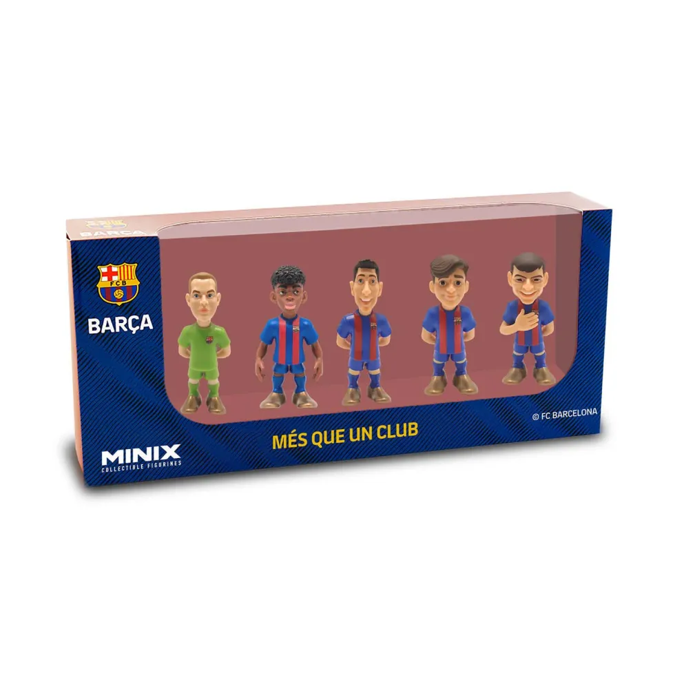 Minix F.C. Barcelona Pack 5 Figuras