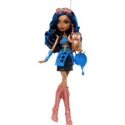 Monster High Muñeca Robecca Steam Boo-riginal Creeproduction con diario, soporte para la muñeca y mascota