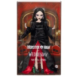 Monster High Skullector Wednesday Muñeca Morticia Adams