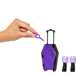Monster High Skulltimate Secrets Destino: Cabaña Terrorífica Muñeca Clawdeen Wolf y Accesorios