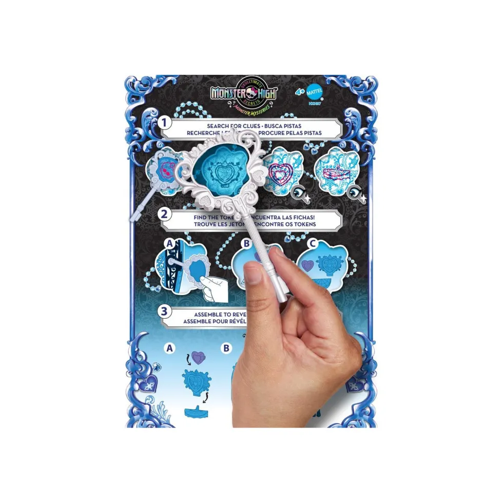 Monster High Skulltimate Secrets Muñeca Abbey Bominable y Accesorios