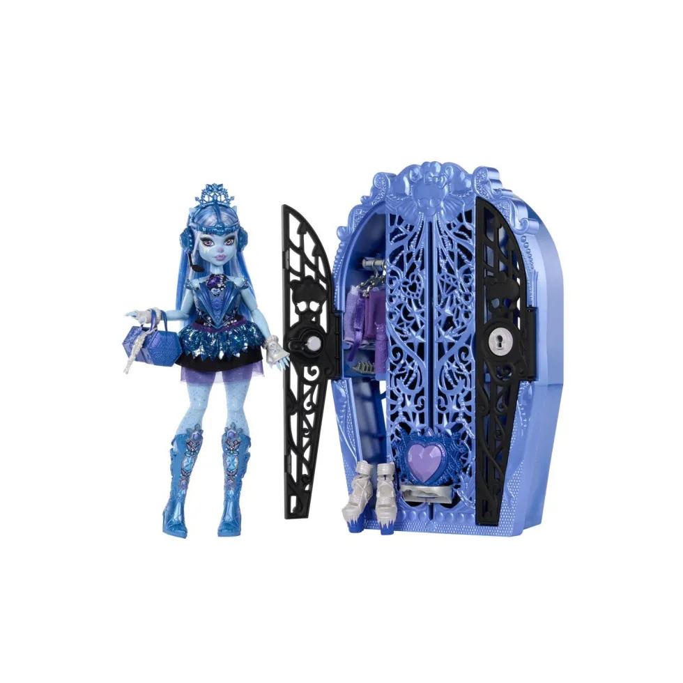 Monster High Skulltimate Secrets Muñeca Abbey Bominable y Accesorios