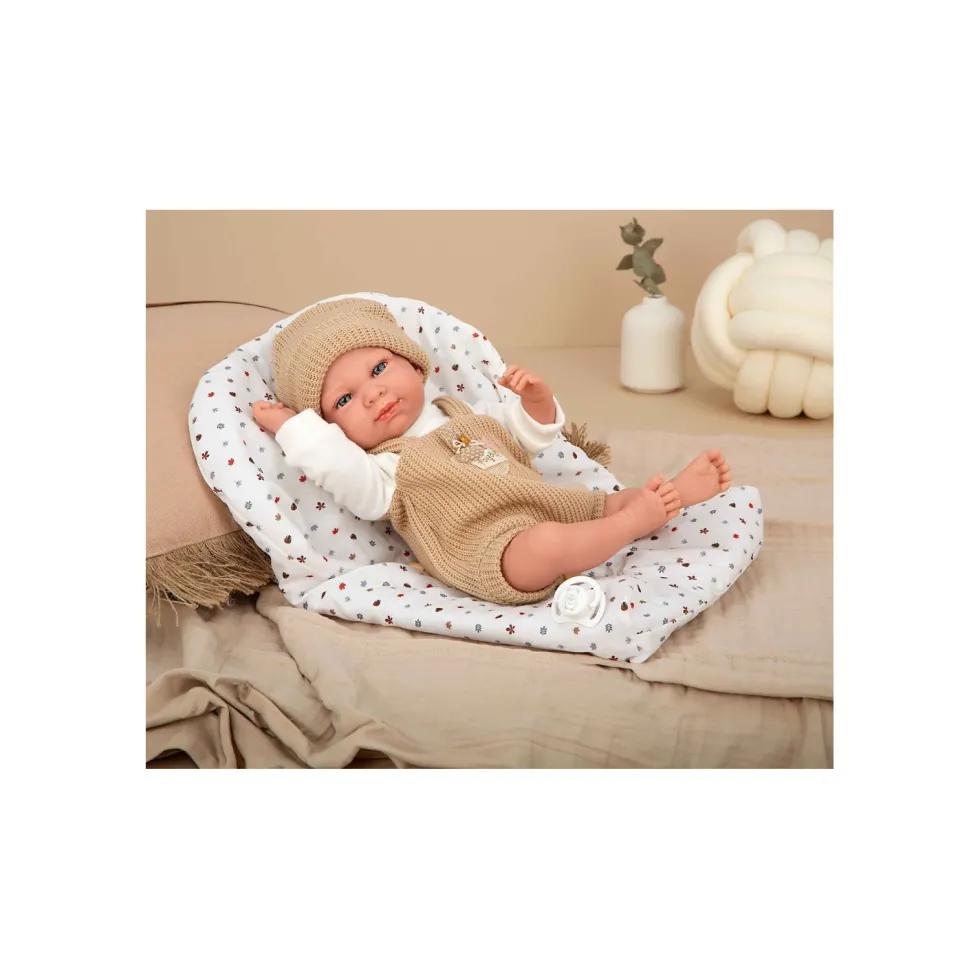 Muñecas Arias Elegance Cris Beige con Saco de Dormir