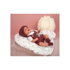 Muñecas Arias Elegance Gadi Granate con Cojín 35 cm