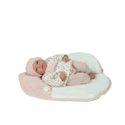 Muñecas Arias Elgance Muñeca de Peso Andie Rosa con Manta 40 cm