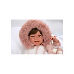 Muñecas Arias Muñeca con Peso Elegance Zoe Rosa con Manoplas