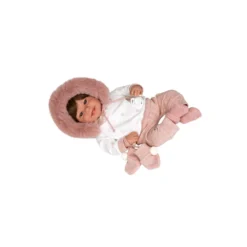 Muñecas Arias Muñeca con Peso Elegance Zoe Rosa con Manoplas