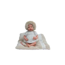 Muñecas Arias Reborn Isabella Beige con Cojín