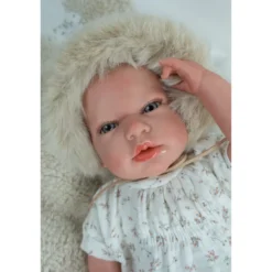 Muñecas Arias Reborn Isabella Beige con Cojín