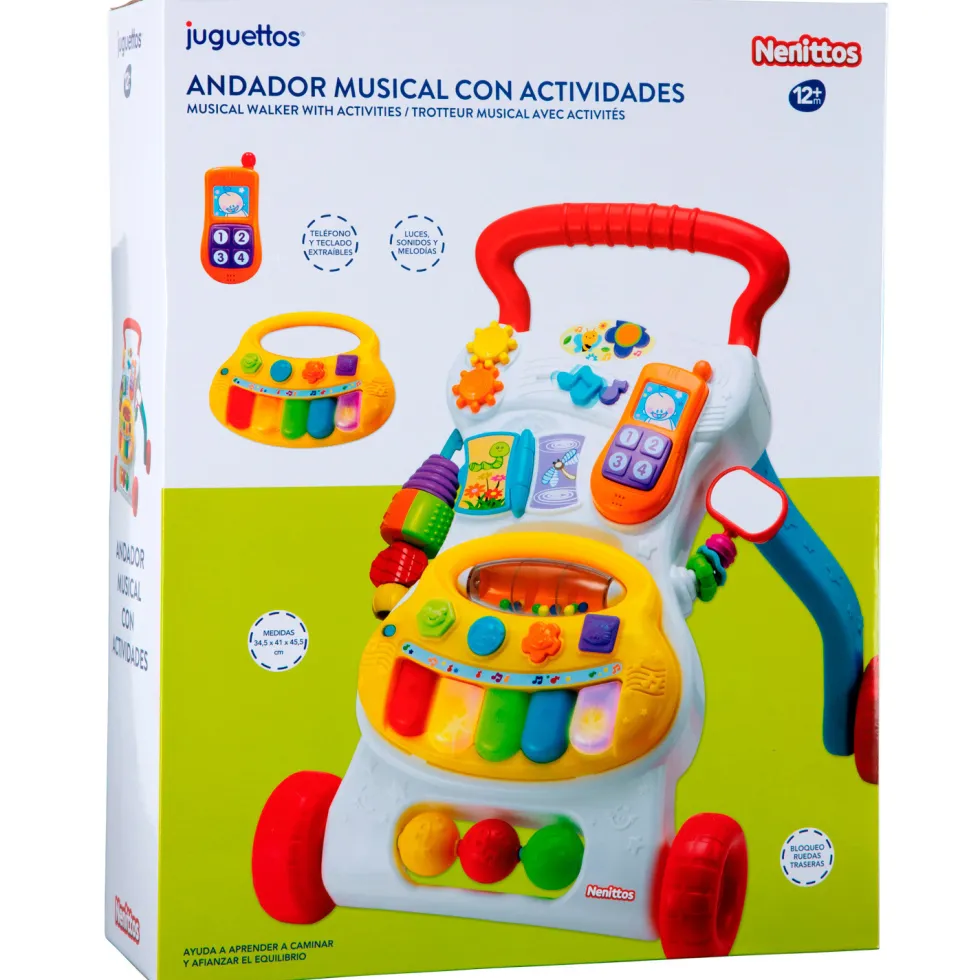 Nenittos Andador Musical con Actividades