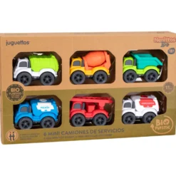 Nenittos Bio 6 Mini Camiones de Servicios