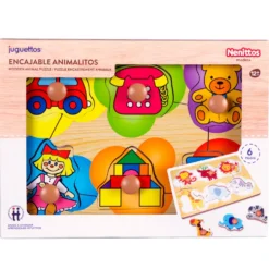 Nenittos Encajable Animalitos 6 Piezas Varios Modelos