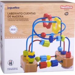 Nenittos Laberinto Cuentas de Madera
