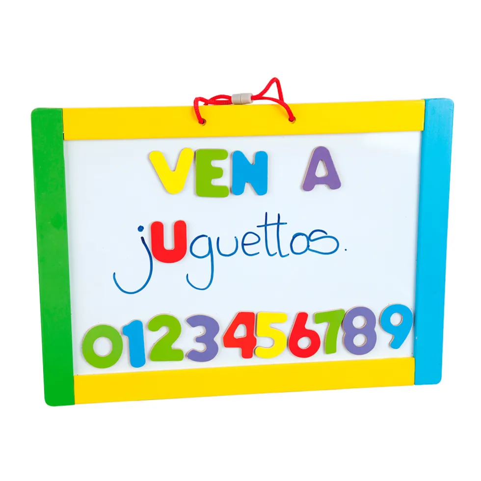 Nenittos Mi Pizarra Doble con Letras Magnéticas