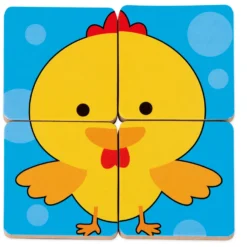 Nenittos Puzzle Magnéticos Granja 36 Piezas