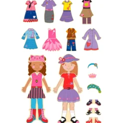 Nenittos Viste tu Muñeca con Piezas Magnéticas Varios Modelos