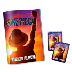 One Piece Stickers Cards Álbum con 10 Stickers Varios Modelos