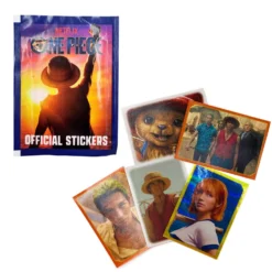 One Piece Stickers Cards Sobre con 5 Cartas Varios Modelos