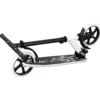Patinete Urbano Blanco Plegable de Dos Ruedas Grandes con Luces LED