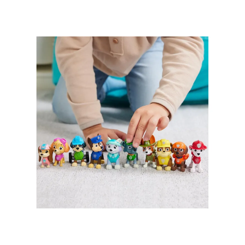Paw Patrol Estuche 10 Figuras
