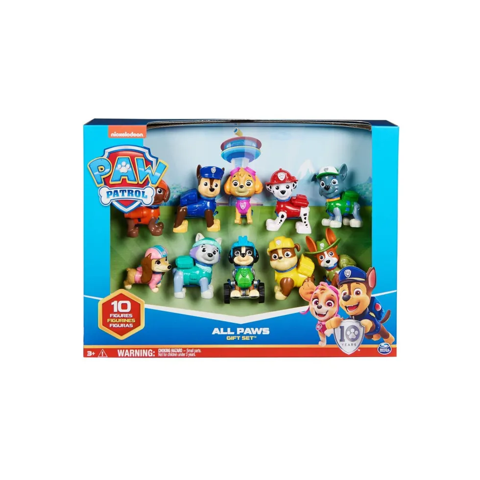 Paw Patrol Estuche 10 Figuras