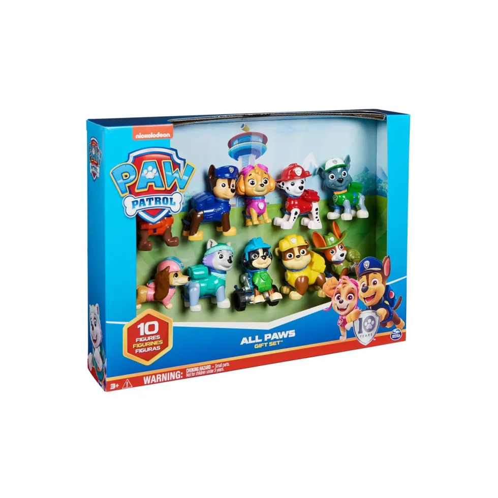 Paw Patrol Estuche 10 Figuras
