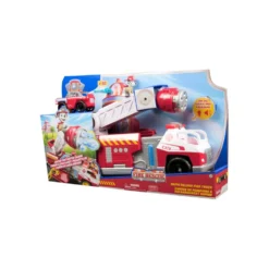 Paw Patrol Fire Rescue Camión de Bomberos con Figura de Marshall