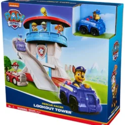 Paw Patrol Rescue Racer Lookout Tower