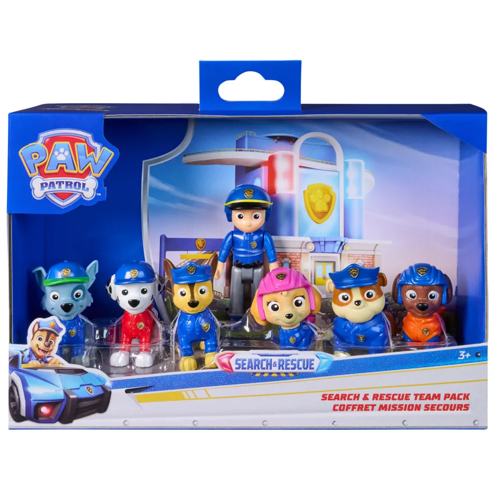 Paw Patrol Search and Rescue Pack 7 Figuras