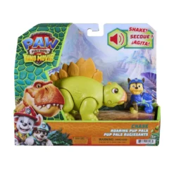 Paw Patrol The Dino Movie Figura Dinosaurio Pup Pals con Chase