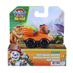 Paw Patrol The Dino Movie Pup Squad Racer Vehículo con Mascota Varios Modelos