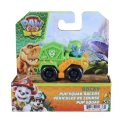 Paw Patrol The Dino Movie Pup Squad Racer Vehículo con Mascota Varios Modelos
