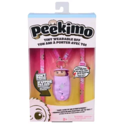 Peekimo Tu Amigo para LLevar Macota Interactiva Lulu Morado