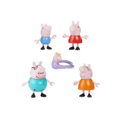 Peppa Pig Pack 5 Figuras Peppa y su Familia de 5