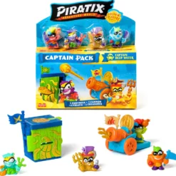 Piratix Adventure World Golden Treasure Captain Pack Varios Modelos