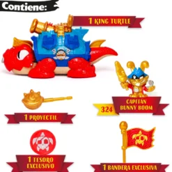 Piratix Adventure World King Turtle